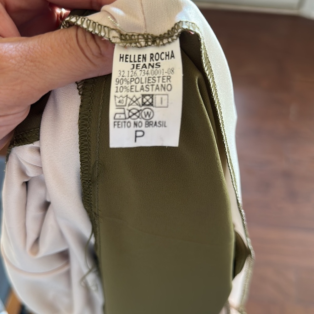 Hellen Rocha Crepe High-Rise Tie-Front Pants - Picture 6 of 12